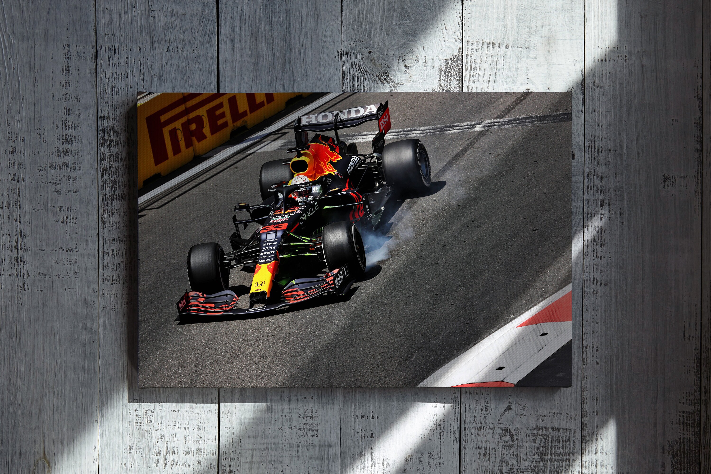Max Verstappen Red Bull Racing F1 Formula 1 Canvas Poster Etsy