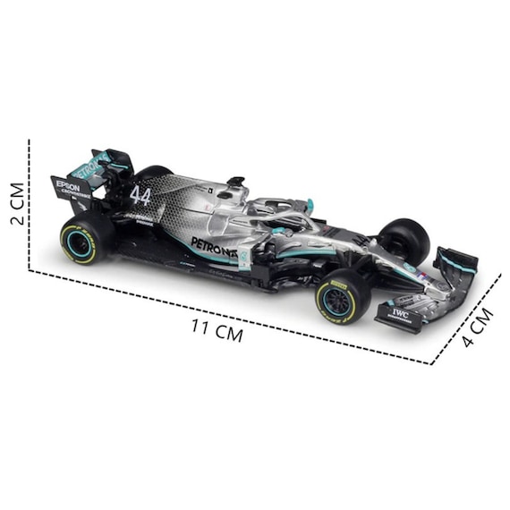 Mercedes F1 19 W10 Modele De Voiture Lewis Hamilton Valtteri Etsy