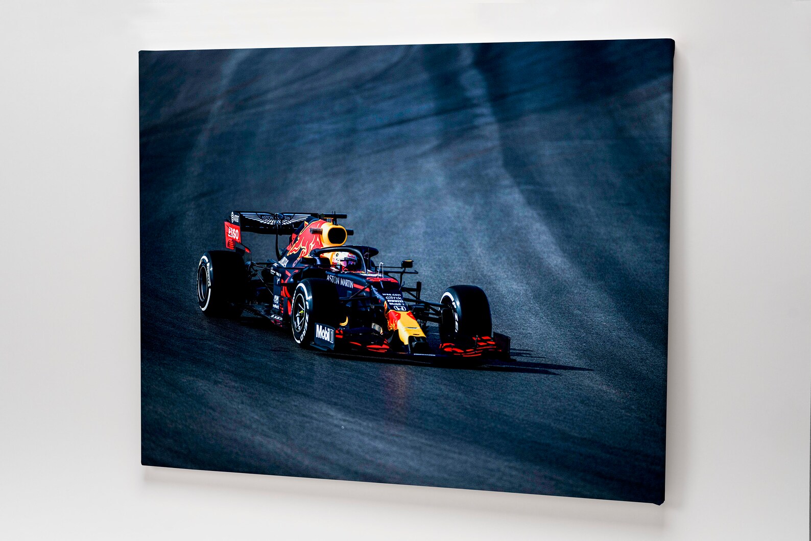 Max Verstappen Red Bull Racing F1 Formula 1 Canvas Poster Etsy