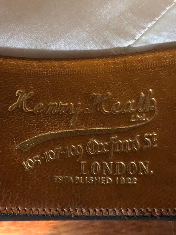 Vintage Henry Heath of London Felt Top Hat View 3