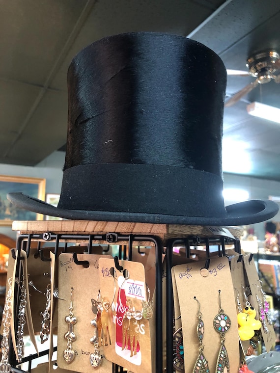 Vintage Henry Heath of London Felt Top Hat View 6