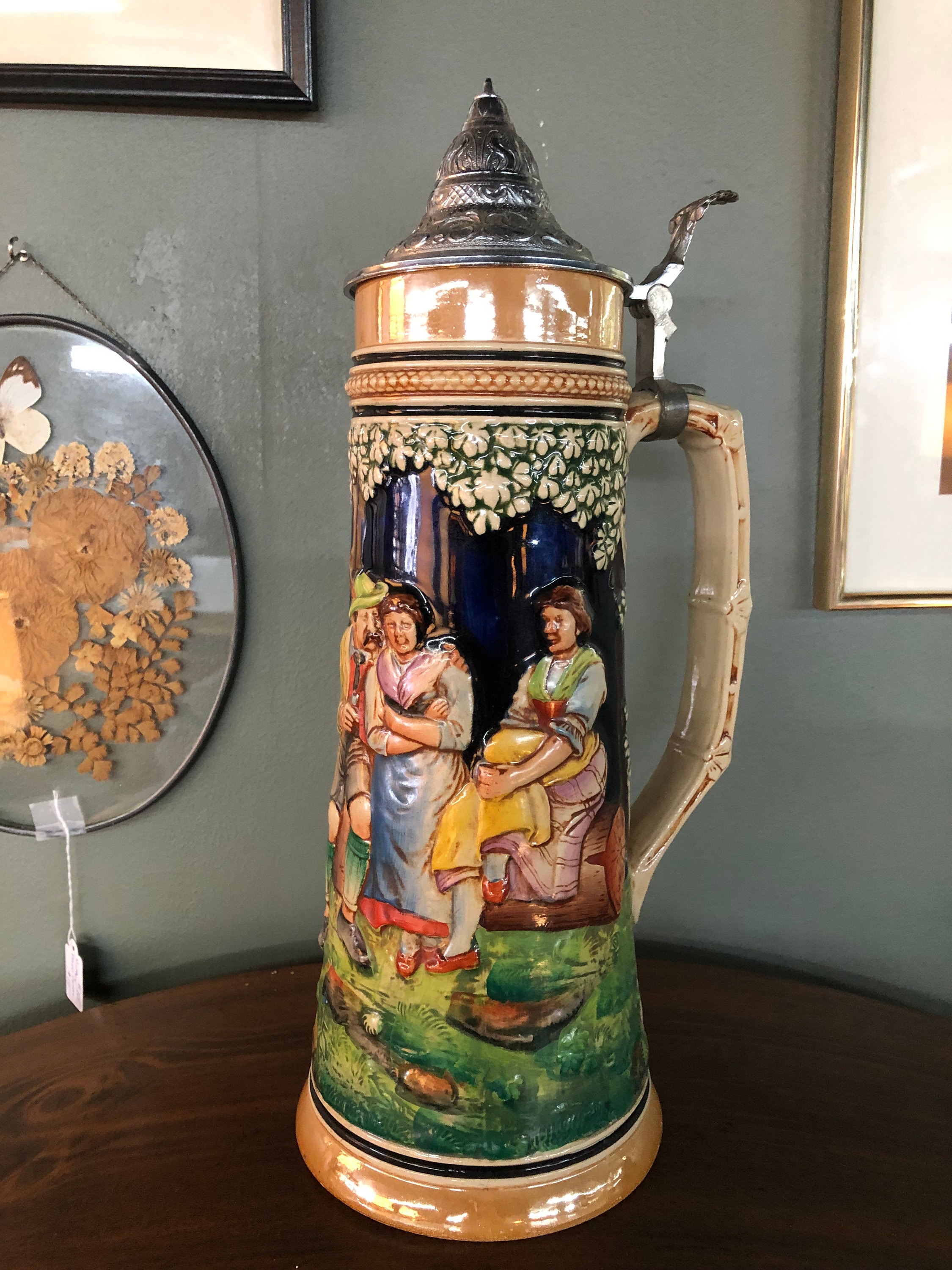 Vintage Gerz West Germany Beer Stein Etsy