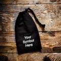 Custom/Choose Your Own Colours Dice Bag - HTV Symbol