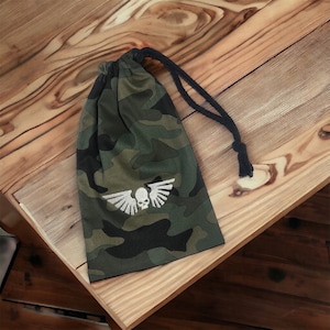 Gardearmee Camo Würfeltasche - Gesticktes Symbol