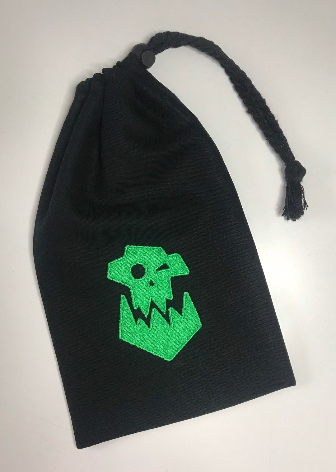 Ork Army Black Dice Bag Embroidered Symbol - Etsy