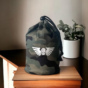 Garde-Armee große stehende Camo Würfeltasche - gesticktes Symbol