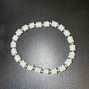 Custom Clay Bead Bracelet