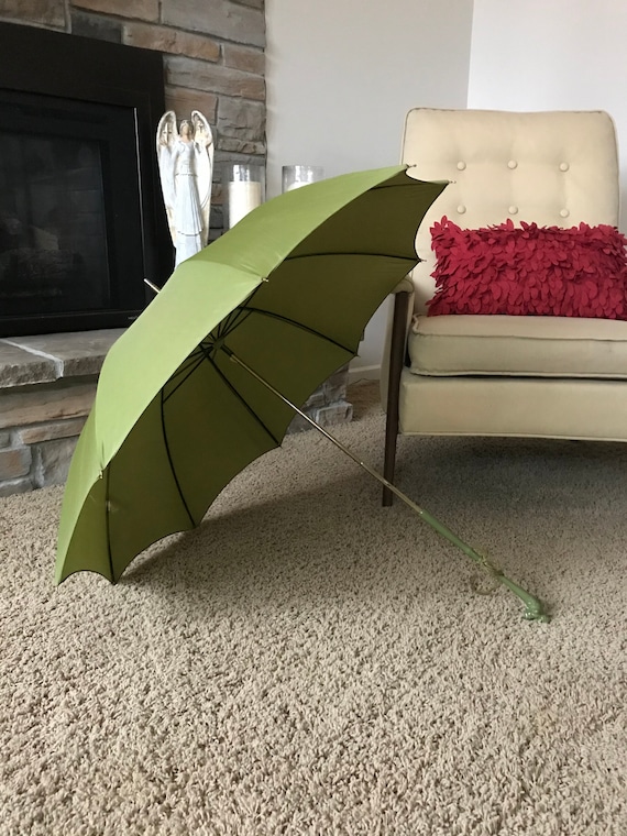 Vintage Poodle Head Umbrella