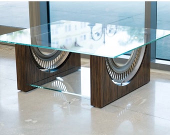 Boeing 737 African Ebony Coffee Table