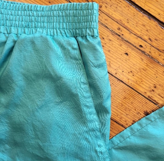 Leslie Fay Options Vintage Teal Parachute Pants P… - image 6