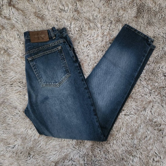 Calvin Klein Jeans Vintage High Rise Straight Leg… - image 1