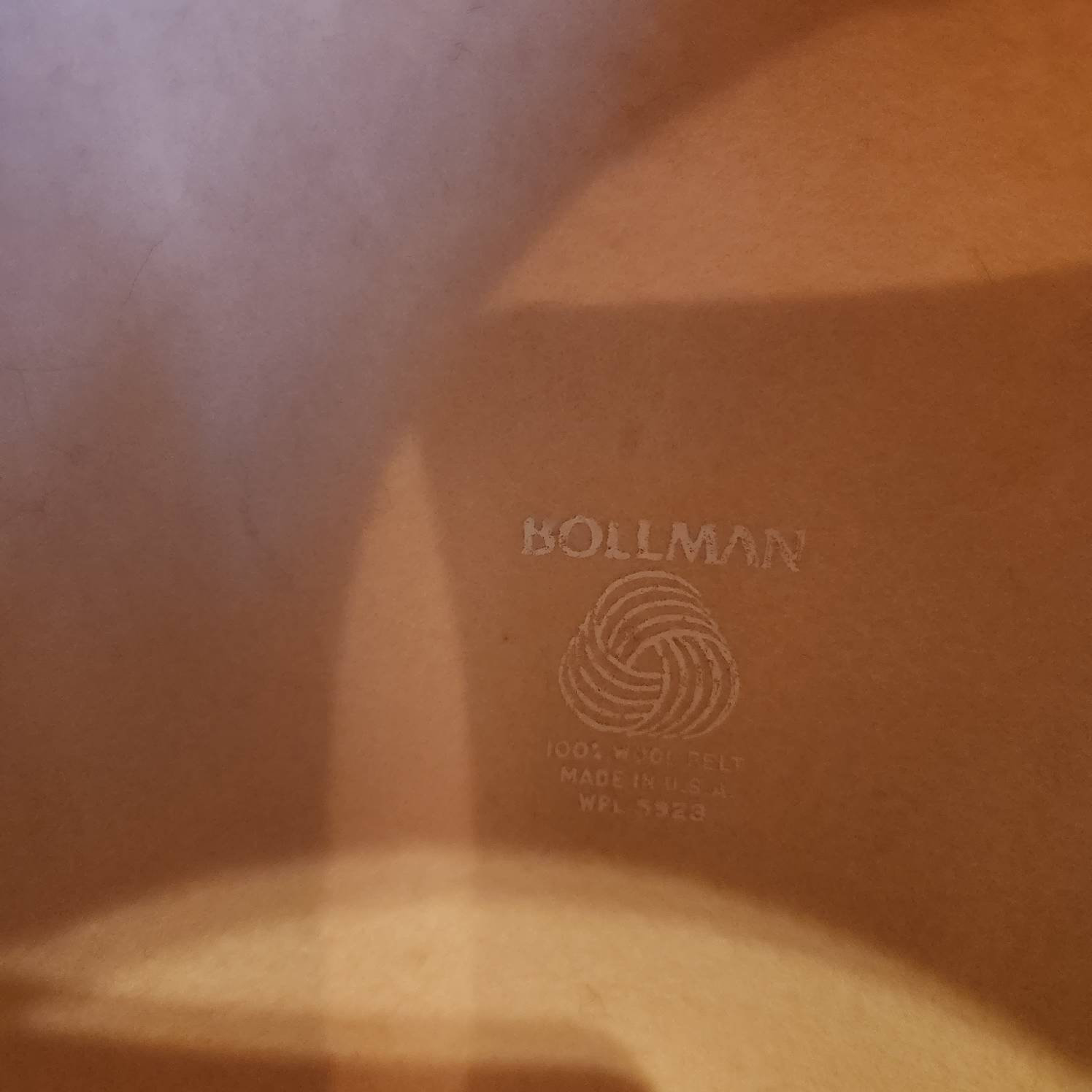 Vintage Bollman 100% Wool Felt Classic Bowler Hat Cream Color Black Ribbon Bowler Hat Black 100% Wool Hats for Women for sale | eBay main image 2