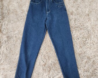 P.S. Gitano Vintage 1980s High Waisted Mom Jeans Size 8