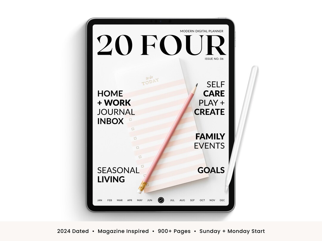 2024 Digital Planner the ULTIMATE Modern Planner Dated - Etsy
