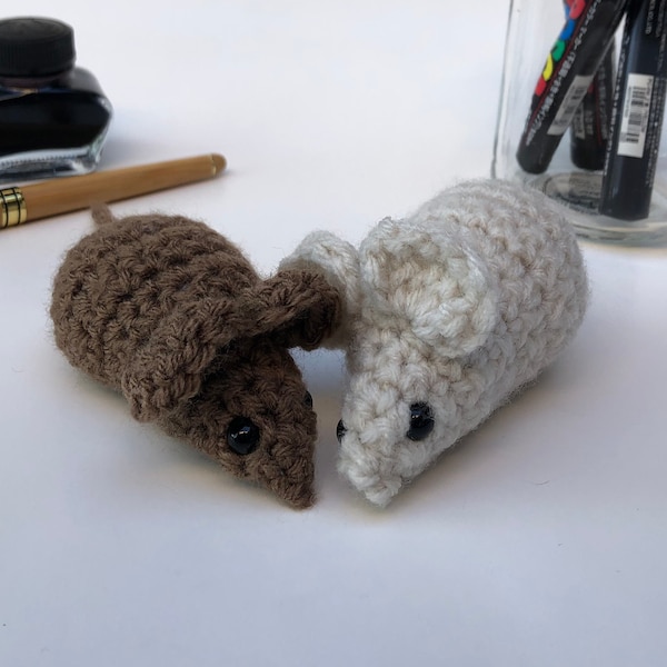 Crochet Rat Plush