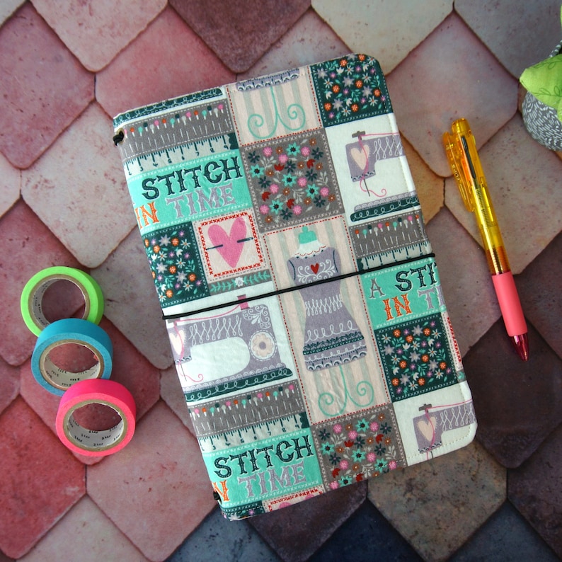 Traveler's Notebook Fabric Cover Etsy