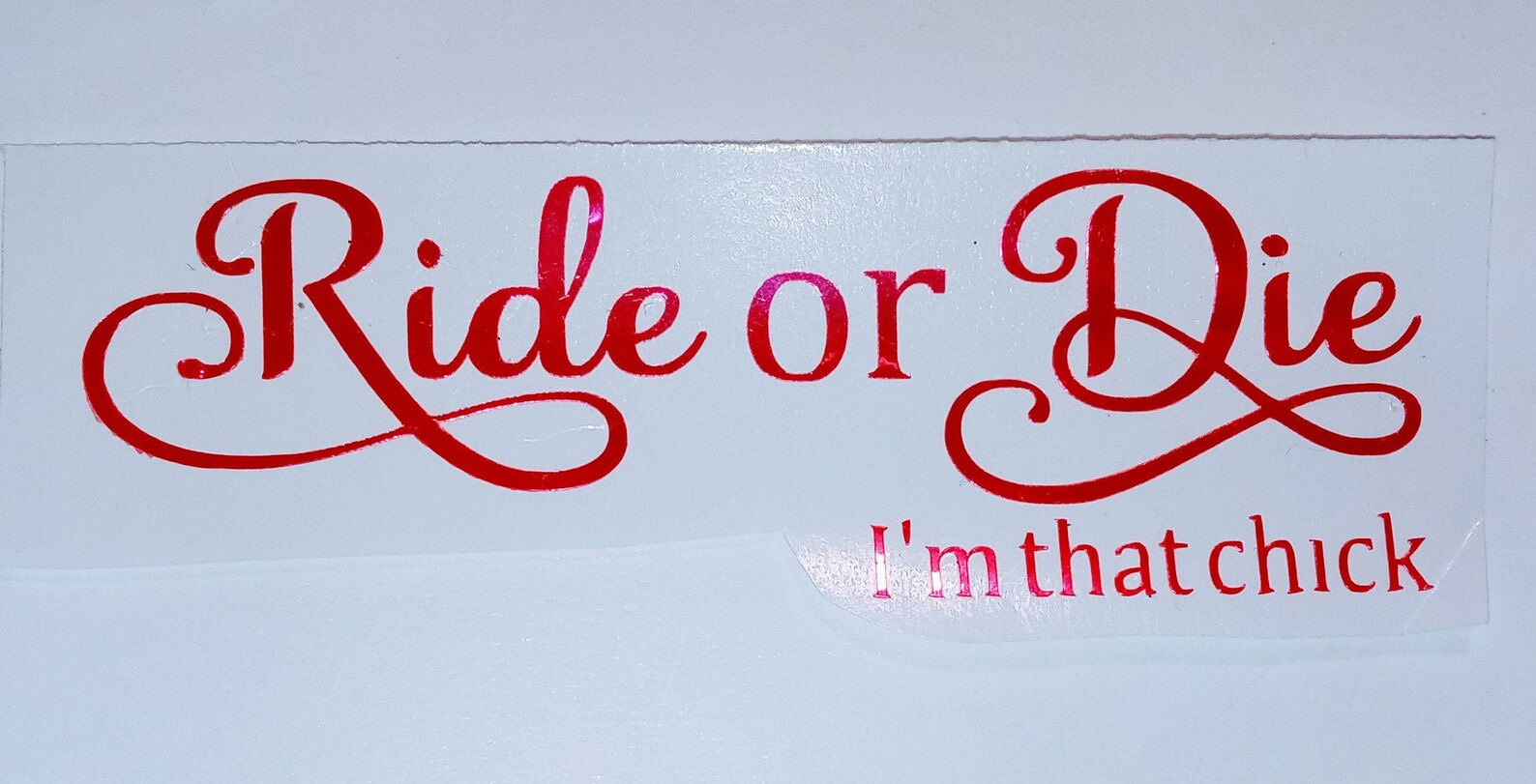 Ride or die im that chick couples best friend popular car Etsy