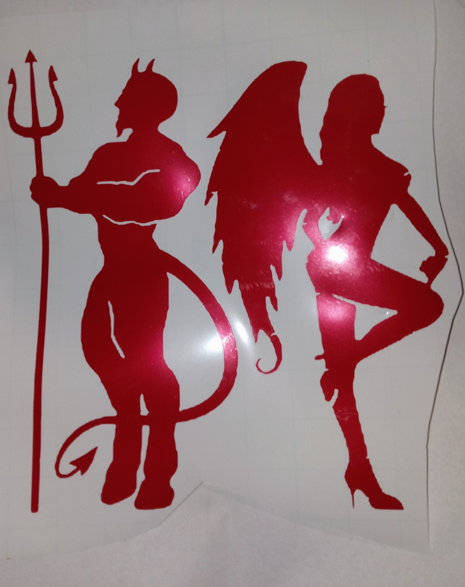 Angel and Devil Couples Relationship Good and Bad Sexy Etsy