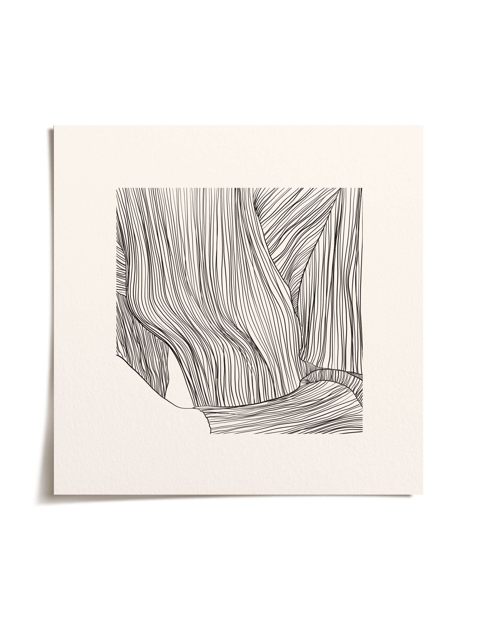 Vagues Au Corps - Affiche/Poster Matières Textures