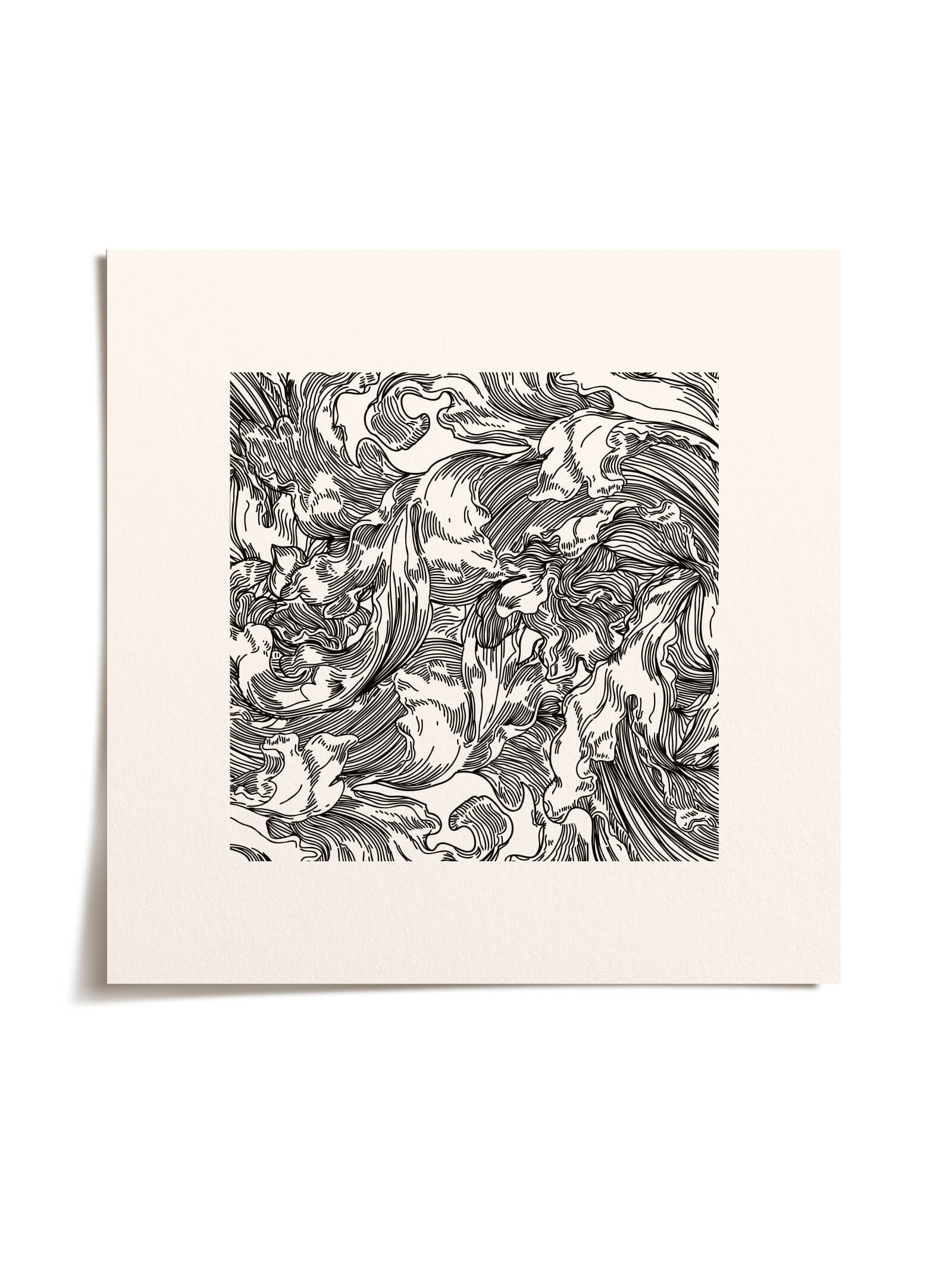 Vagues à L'âme - Affiche/Poster Matières Textures