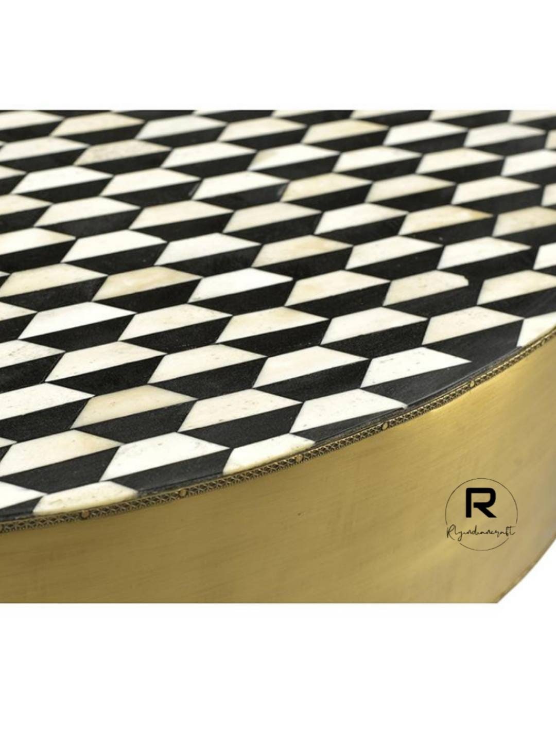 BAUERNHAUS RUNDE KAMEL KNOCHEN Tischplatte Lounge Tisch | Etsy