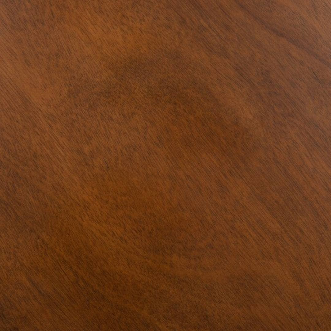 Round Coffee Table Wooden Dark Brown Morden Cocktail Party Etsy