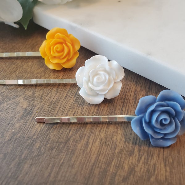 Yellow Bobby Pins Etsy