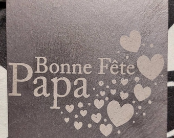 Gravierte Untersetzer - Personalisiert