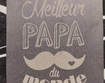 Gravierte Untersetzer - Personalisiert