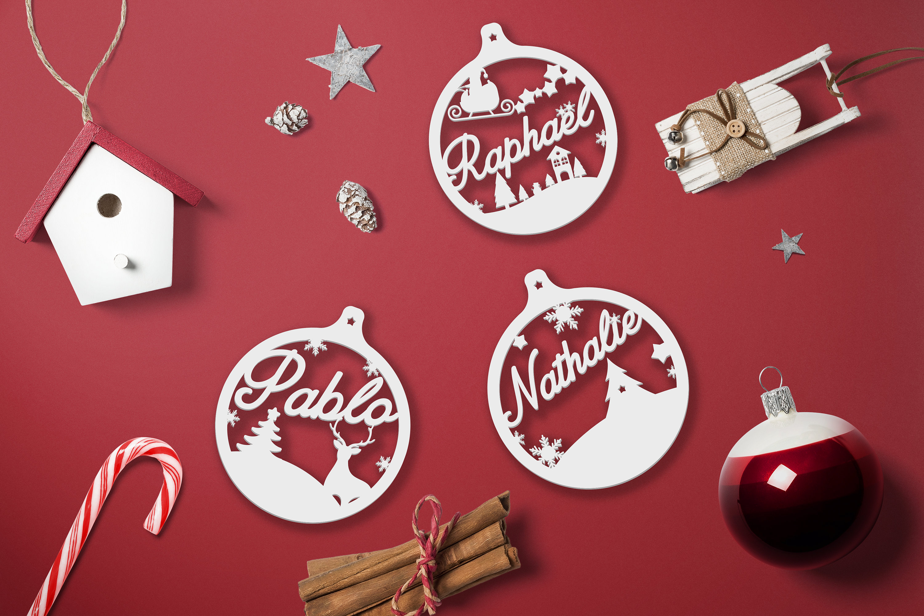 Boule de Noël Personnalisée