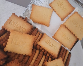 Ausstechformen für personalisierte Kekse mit Vornamen