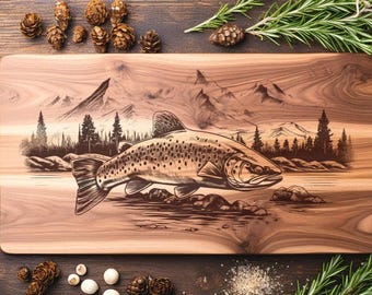 Bambus-Schneidebrett - Design Ihrer Wahl - Personalisierung möglich