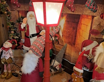 Weihnachtsstehlampe, ca. 120 cm