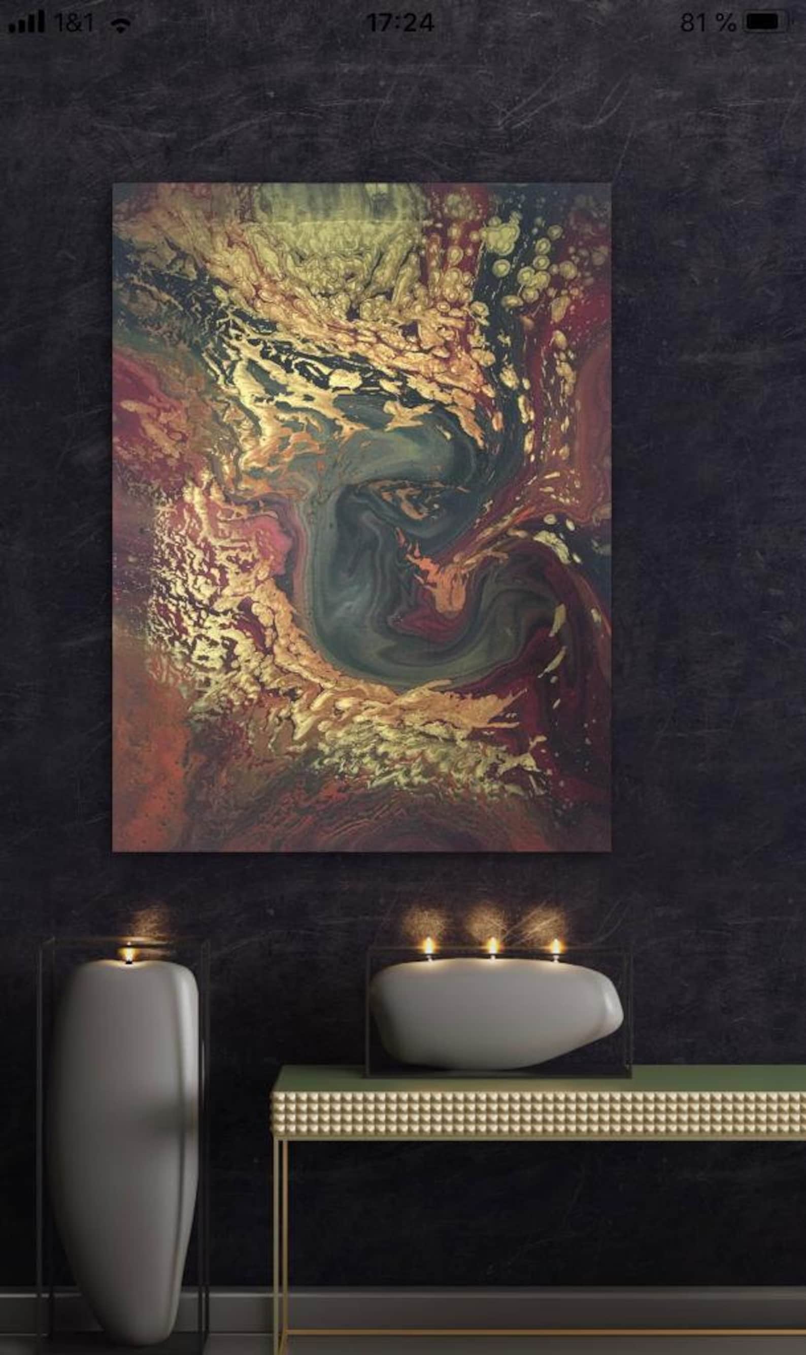 Acrylic art wall art picture decoration wall art abstract Etsy
