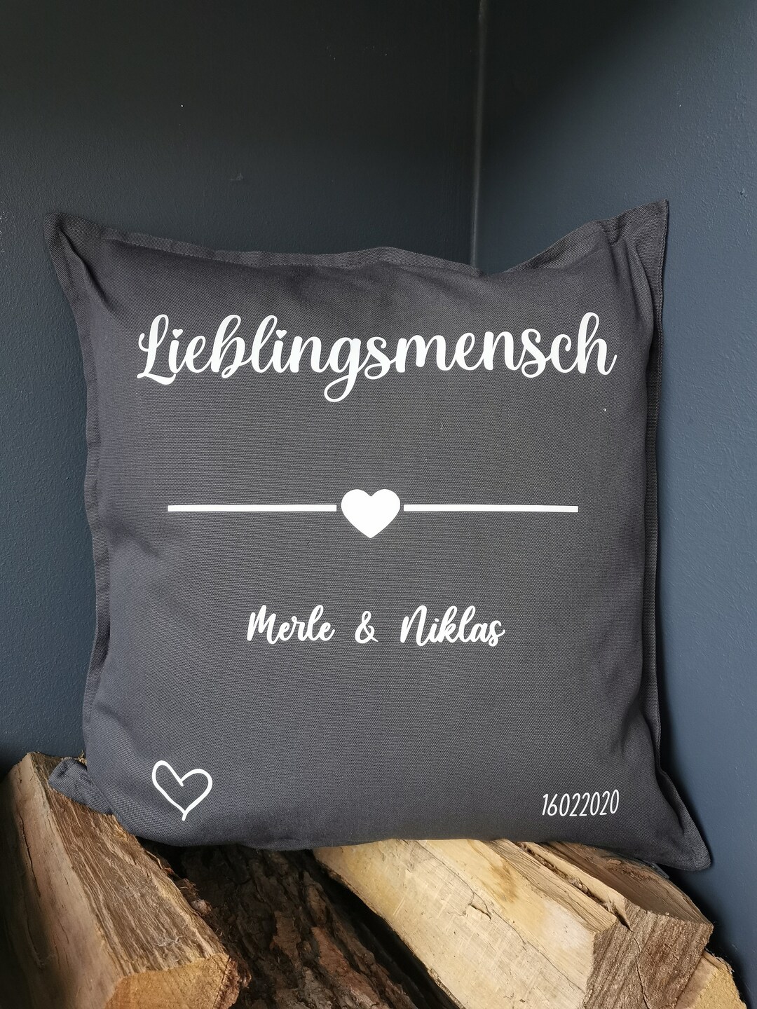 Kissen Lieblingsmensch Hochzeitskissen Personalisiert Hochzeitsgeschenk