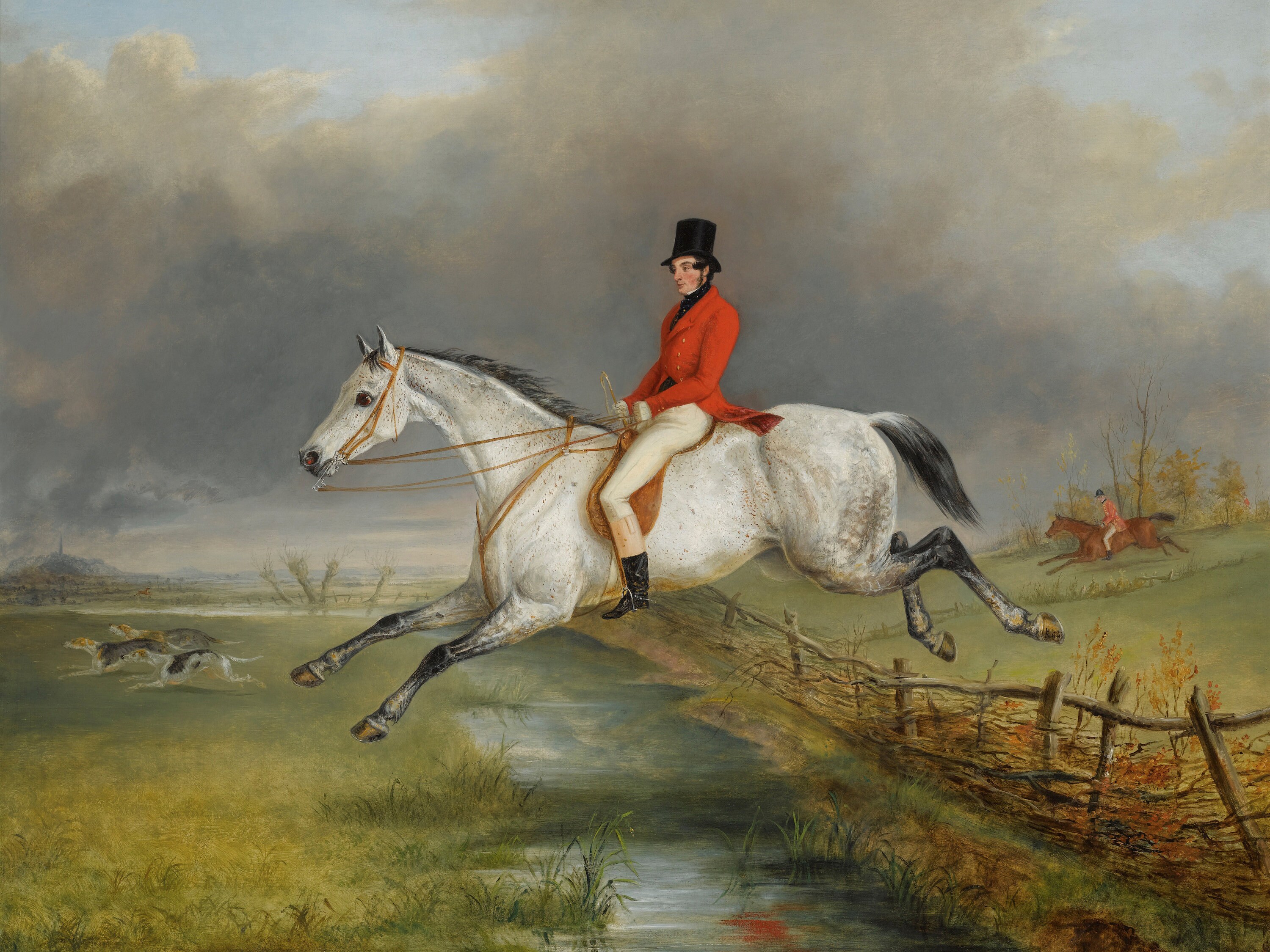 Rider on A Horse Fine Art Poster Antique Painting Reproduction Etsy UK