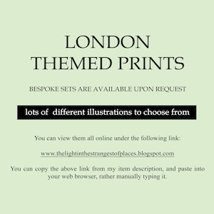 LONDON ANY NUMBER of 8x10'' Prints Set Antique Engravings Etchings Reproductions Neutral Decor Classic Decor Landscape Architecture Wall Art