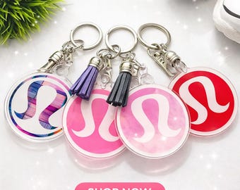 Lululemon Keychain