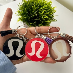 Lululemon Keychain
