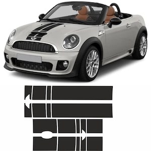 Mini F54 Clubman Cooper S JCW All4 Rear & Bonnet Stripes / Stickers Exact  Factory Size and Spec Genuine Hexis Vinyl -  Norway