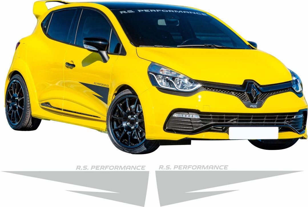Fits: Clio R.S. MK4 Renault R.S. Performance Decals /