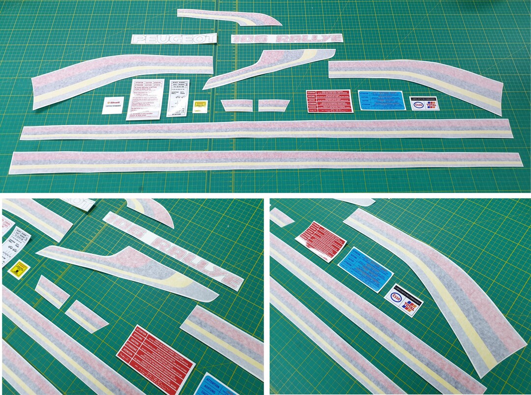 Peugeot 106 Rallye S1 Replacement Engine Bay Reproduction, Graphics ...