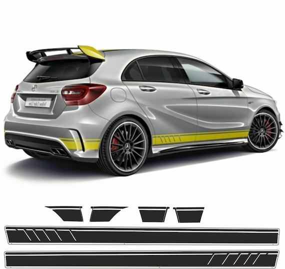 Fits: Mercedes A45 AMG édition 1 côté Rayures exactes OE Spec