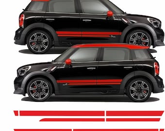 Mini Countryman R60 Rear Light Taillight Covers Piano Gloss Black