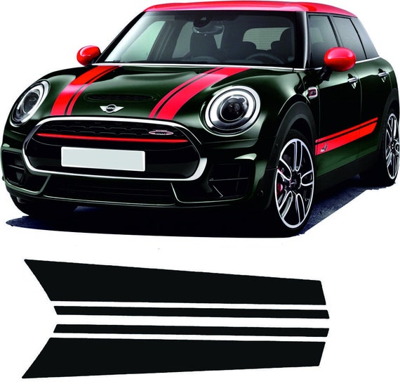 Mini F54 Clubman Cooper S JCW All4 Bonnet Stripes / Stickers Exact Factory  Size and Spec Genuine Hexis Vinyl 