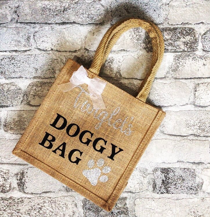 Personalised doggy bag Free delivery Etsy