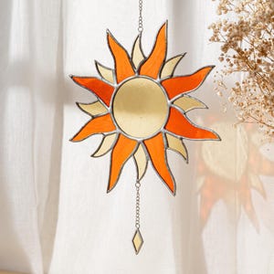 Arte de sol en vidrio, atrapasol, atrapasol de sol, decoración de jardín, arte de sol en ventana, vitral, decoración de vitral, arte de sol en ventana F18