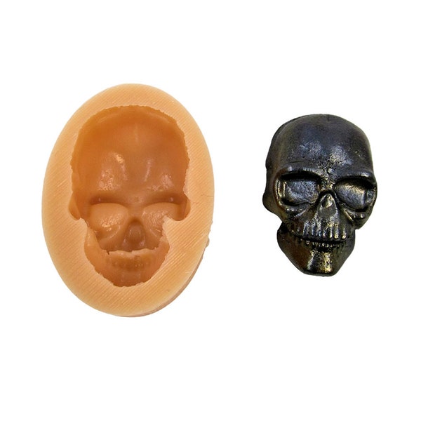 3D Sugar Crafting Tool. Skull Silicone Mold. Food Grade Silicone from the US.