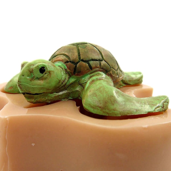 Sea Turtle 1 (forward looking) Food Grade Silicone Mold