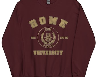 Camp Mars Ancient Roman University Gold Unisex Sweatshirt